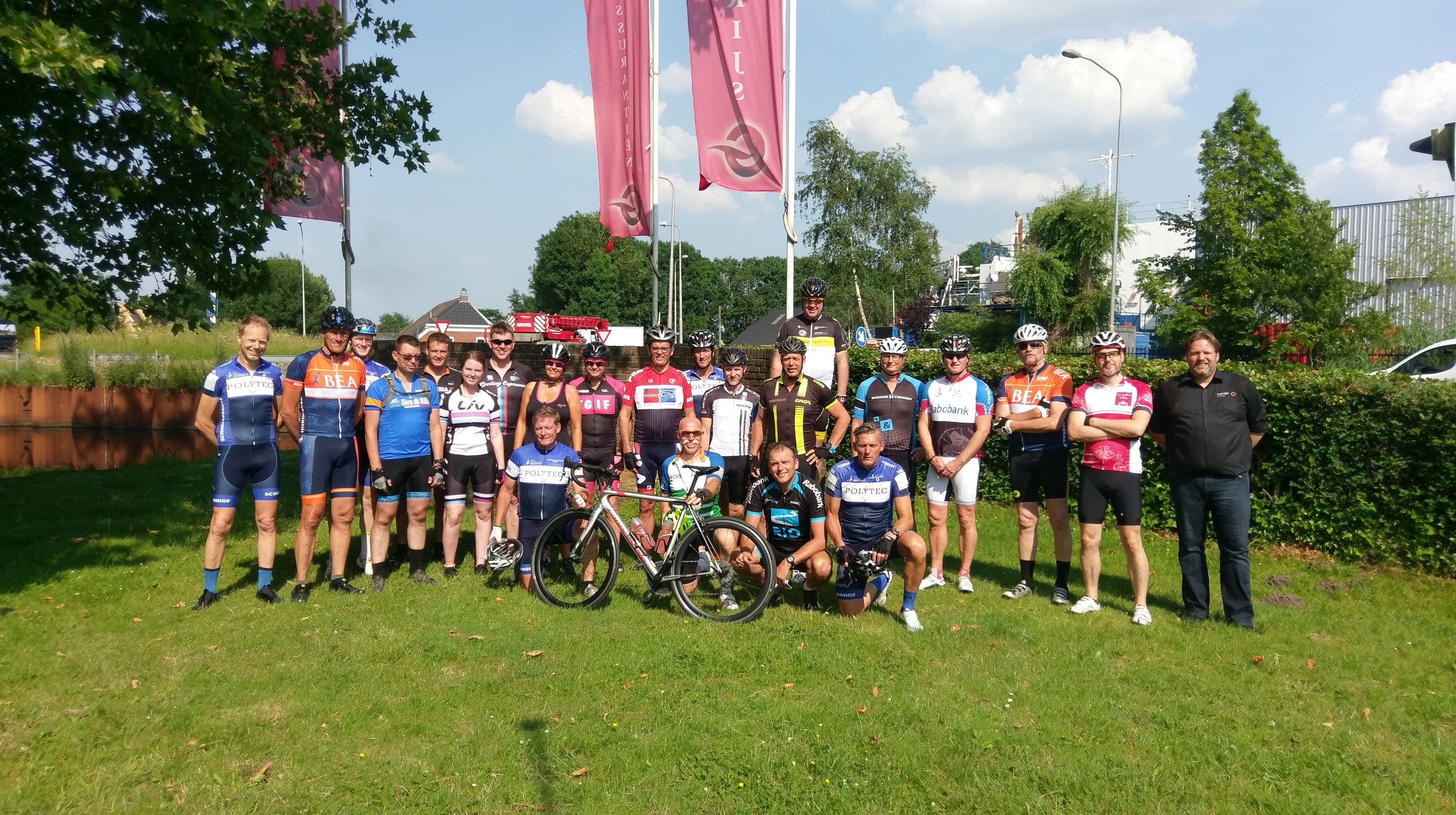 Pelotontocht Haren-Haren