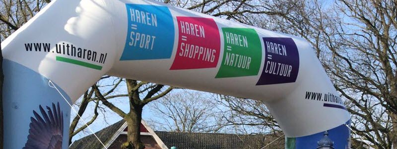 Haren opblaasbarebogen