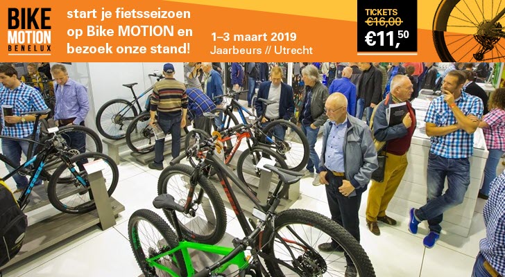 Bestel hier tickets en start je fietsseizoen op de Bike Motion Benelux