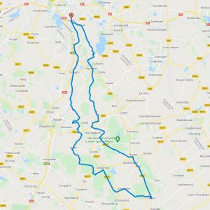 Haren-Haren 2021 105km route