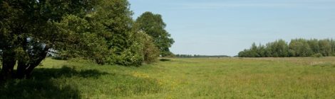 Zandduinen langs de Hunze, trappen tegen de wind in...